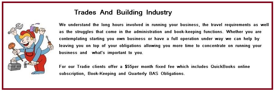Trades and Building Industry We can Help